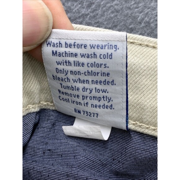 Croft & Barrow Denim Jeans Men's Size 38X32 Slim Fit Cream - Picture 14 of 16